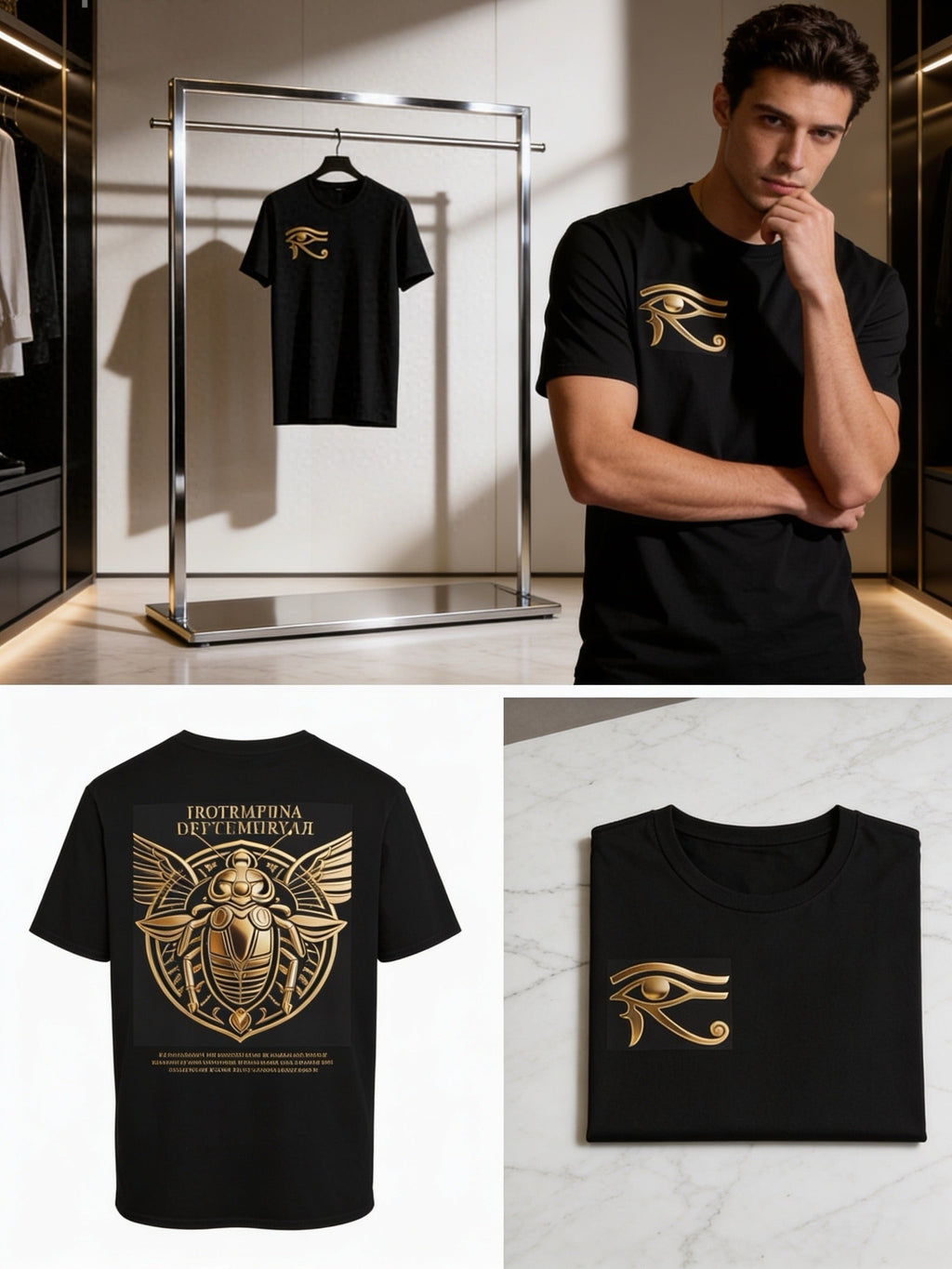 Golden Scarab Tee