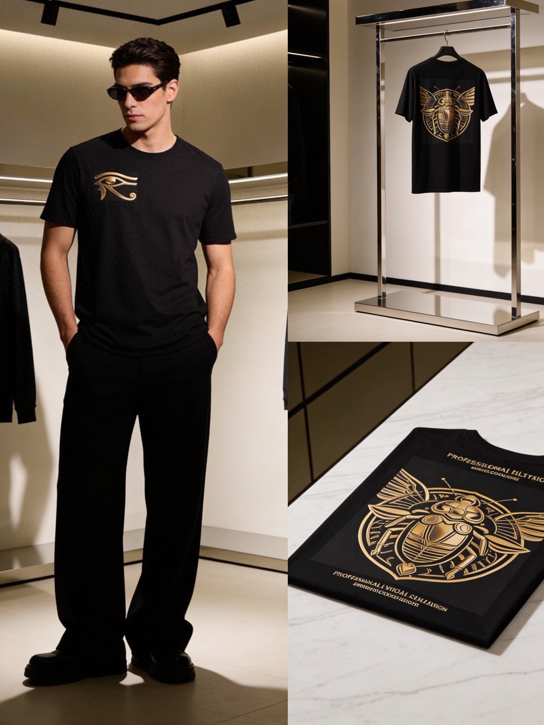 Golden Scarab Tee