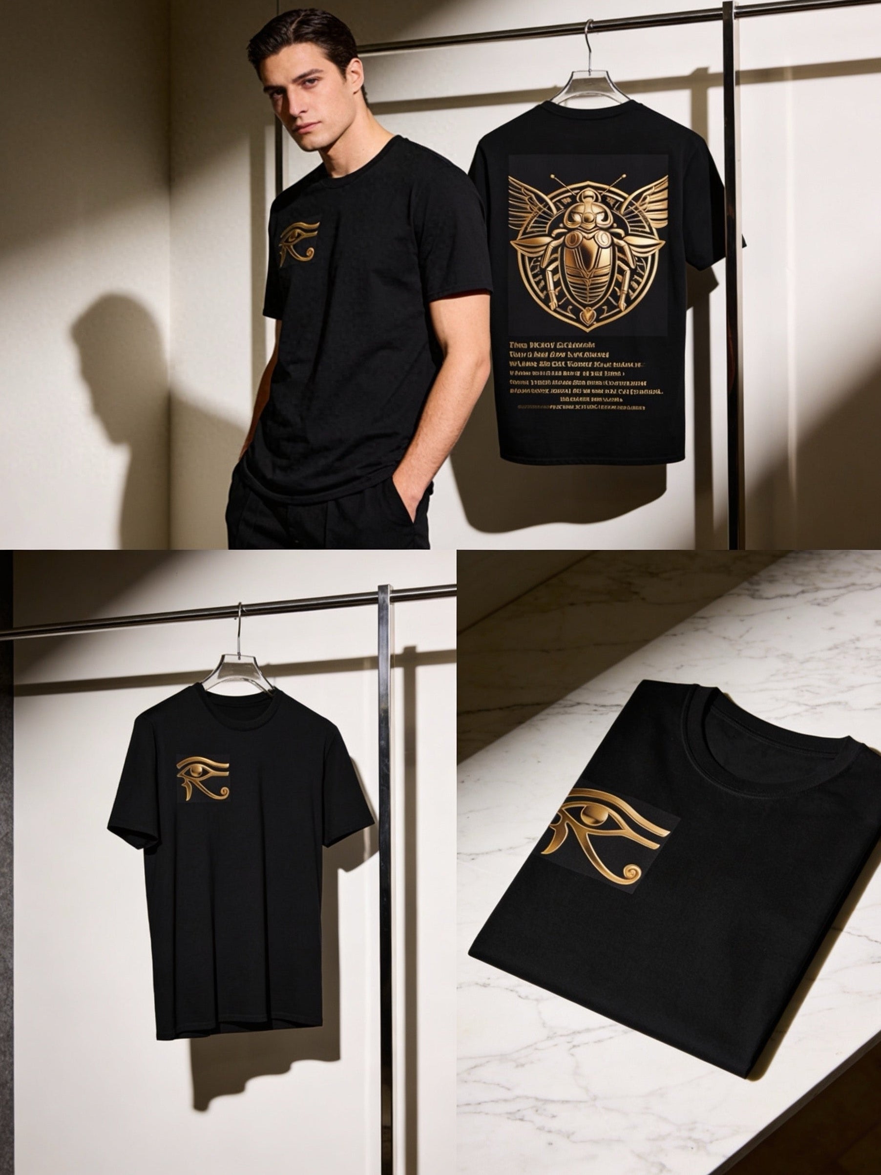 Golden Scarab Tee